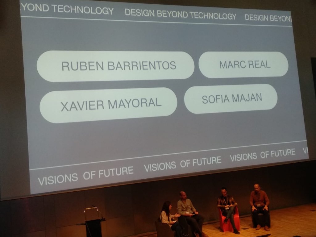 cangurman's tweet photo. Thanks to @adifad to be part of #DesignBeyondTechnology and bridging #design #technology #innovation #enduser #barcelona https://t.co/QYGr3PZPZy