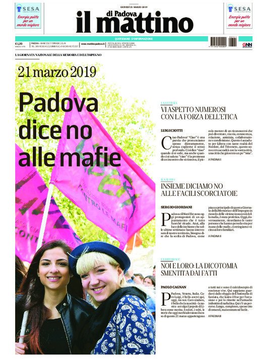 Lorenzo Frigerio Che Bella Italia Quella Scesa In Piazza Il 21marzo Per Ribellarsi All Illegalita Alle Mafie E Alla Corruzione Consapevole Che La Convivenza Si Fonda Sulla Giustizia Sociale Sulla Dignita