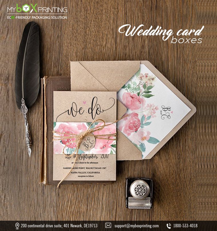 myboxprintingus's tweet image. Are you looking for wedding card boxes to invite your dear ones on your wedding ceremony?

SHOP NOW: bit.ly/2CDXs4P

#CustomBoxes #UniqueBoxes #WeddingCardBoxes #Ceremony #InvitationBoxes #Printing #MyBoxPrinting