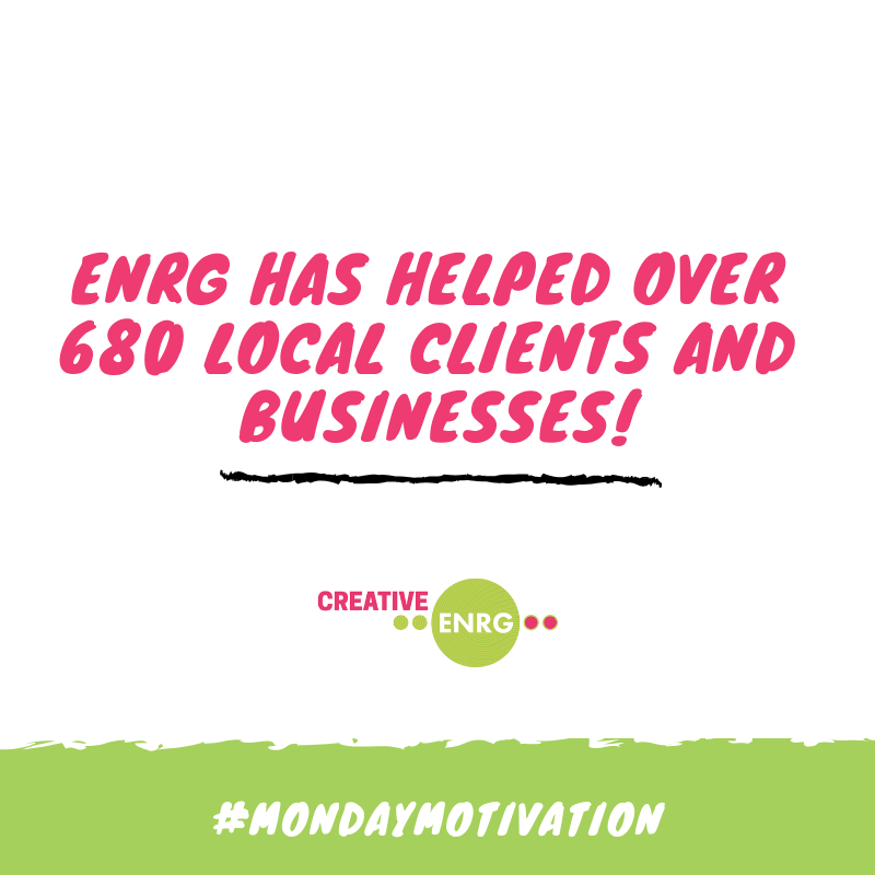 ENRG and CENRG has helped over 680 local clients and businesses in the Hull &amp; East Riding Area! #MondayMotivation 
<a href="/ace_national/">Arts Council England</a> <a href="/ace_thenorth/">Arts Council England, North</a>