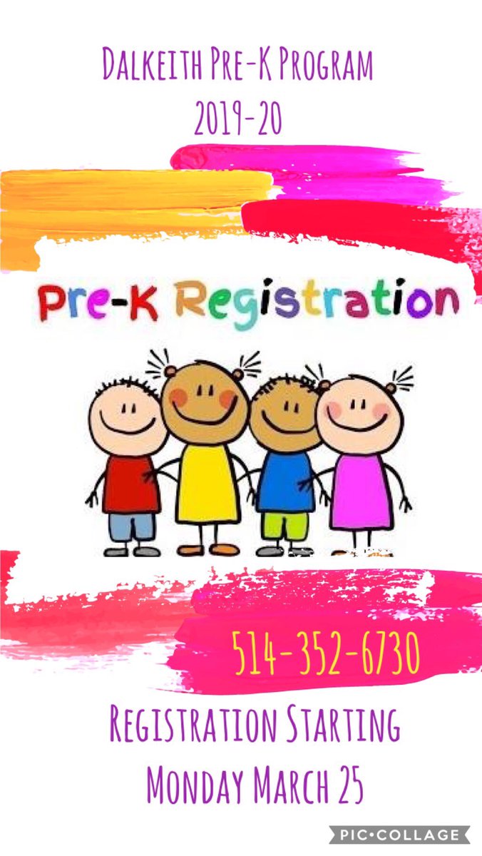 Spread the word it’s official!! Dalkeith has opened a Government Funded Pre-K (4 year old class) for the upcoming school year! 
As space is limited register soon! Call 514-352-6730 for more information