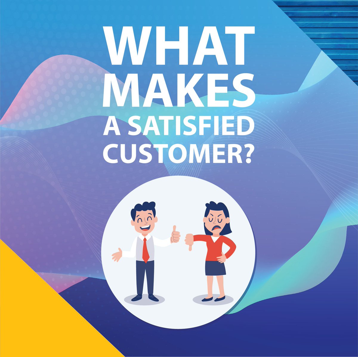 This Week's #Blog #Post on what makes a #satisfied #customer - what makes you #happy as a customer? smb-connects.com/what-makes-a-s…