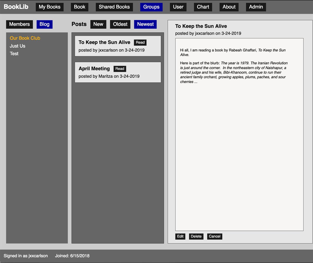 epsilon2718's tweet photo. Many improvements to https://t.co/7nkOT113QJ — create groups, e.g., for your family, book club, or class.  Each group has its own blog.  

#Read more #books with #booklib (made with #elmlang)

Simplified version works on smartphones. Same URL. https://t.co/Q4Fo1E9Fvk