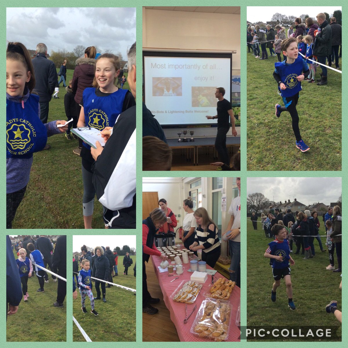OurLadyStarPE's tweet photo. Fantastic morning at @schoolxc cross country final! Big thank you to all the staff at Our Lady’s who came to help. https://t.co/dJD8snX59I
