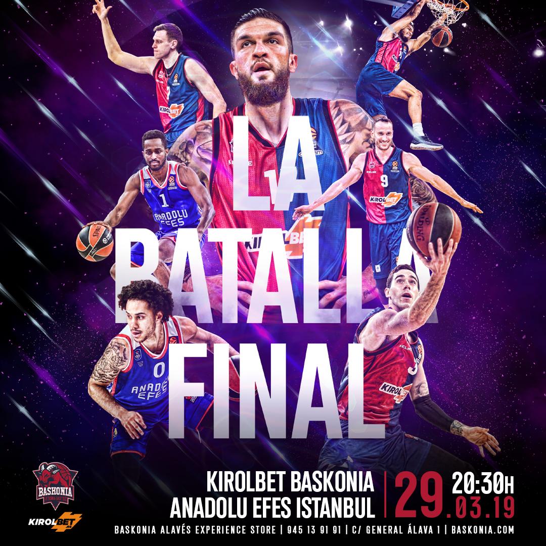 Baskonia's tweet photo. 🚨 CONCURSO VIP 🚨 ¿A quién te llevarías a vivir la  batalla final 🆚 @AnadoluEfesSK? 

Haz RT y coméntanoslo aquí 👇

¡Dos entradas VIP están en juego! 🎟 https://t.co/vUQibN3bsu

#NotInMyHouse https://t.co/RIBfArB132