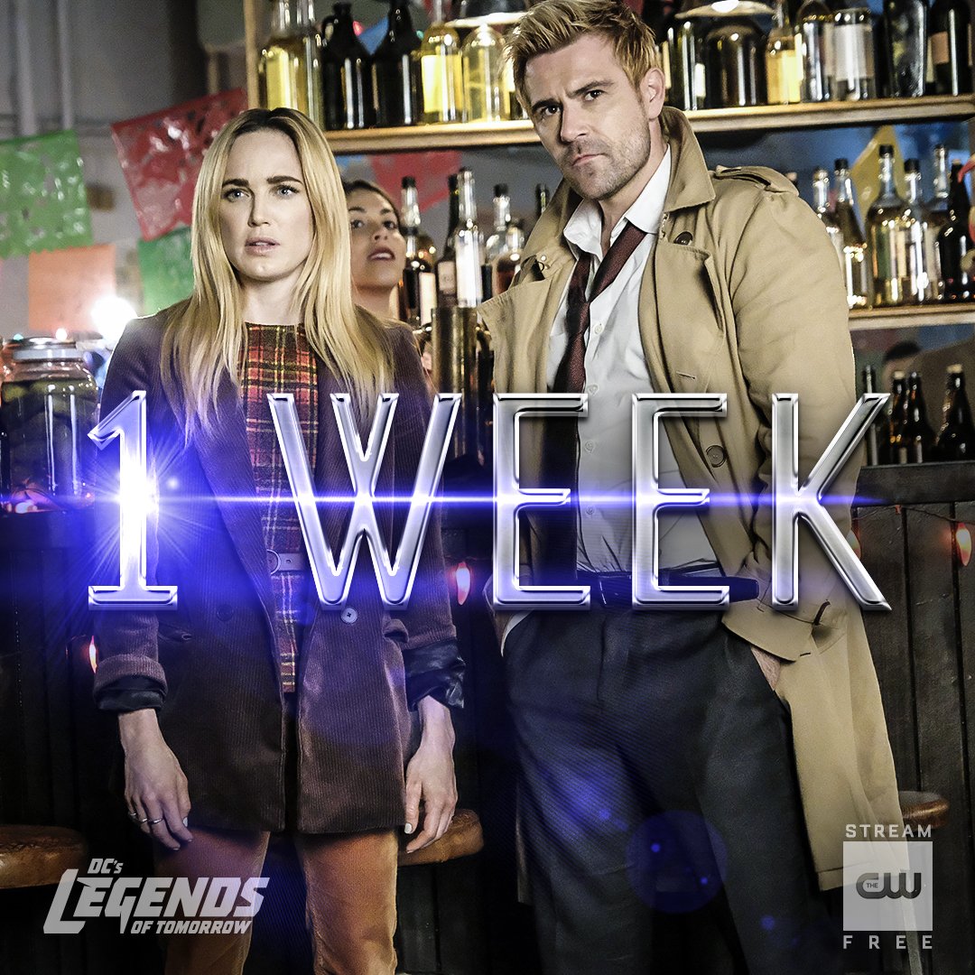 TheCW_Legends's tweet photo. Back to the insanity. DC's #LegendsOfTomorrow returns next Monday at 8/7c on The CW! https://t.co/paOzkmmden