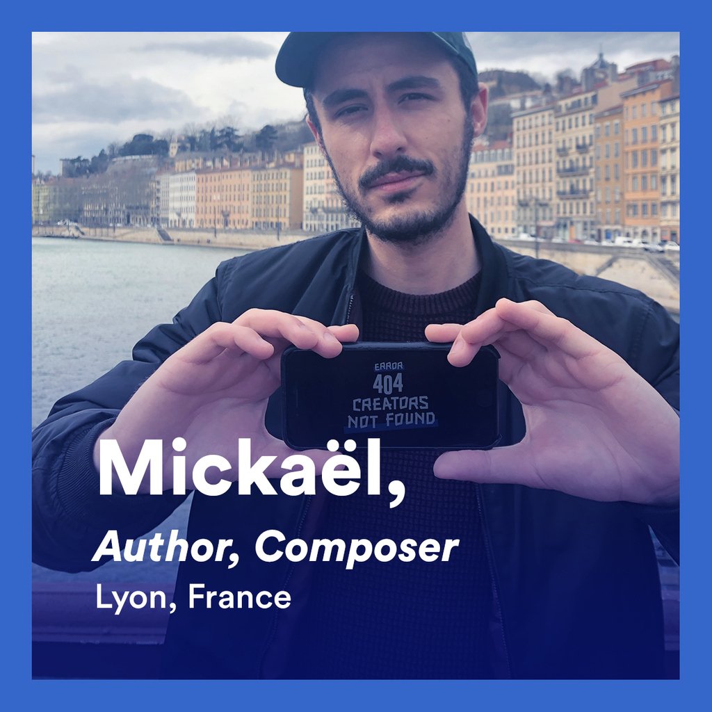 CreatorsNot's tweet image. Meet the real faces of creators supporting the #CopyrightDirective - what you value most on the Internet is the creators ‘works – not the platforms. #NoCreatorsNoContent 
#Yes2Copyright 
@Creatorsnot A story in 404 episodes.