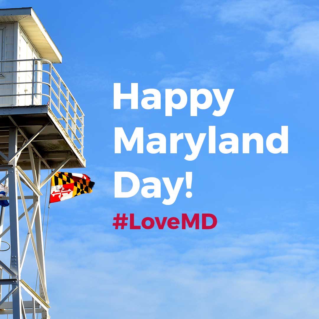 Happy #MarylandDay! What do you love most about Maryland? ❤️💛🖤 #LoveMD open.maryland.gov/blog/five-reas…