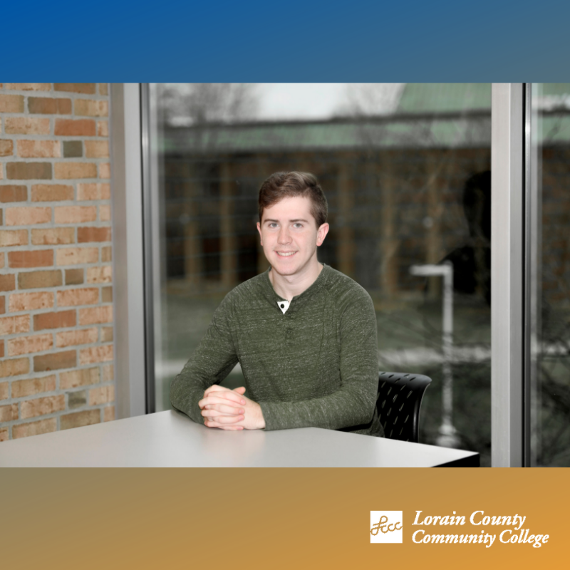 lorainccc's tweet photo. To avoid heavy student debt, Luke Lengel enrolled in LCCC courses as a junior at North Ridgeville High School through College Credit Plus, which helped pave the way toward earning a full scholarship at LCCC to finish his associate of science. https://t.co/QjJhmQ4FHK https://t.co/hvCoF2pixl