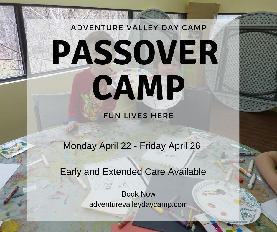 Passover Camp is just around the corner and we are SO excited. Book online or give us a call! #camp #passovercamp #gta #AVDC