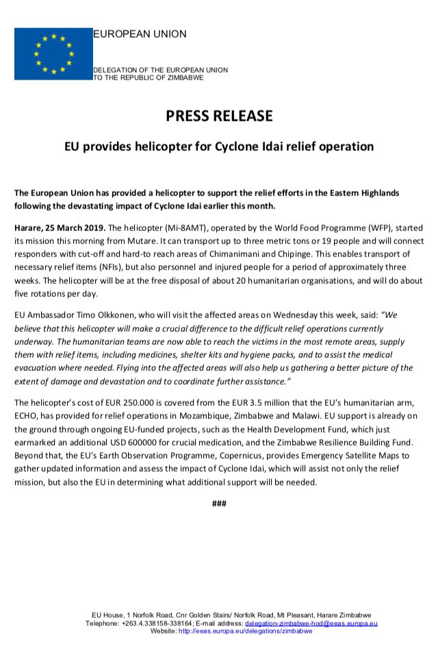 EU Delegation to Zimbabwe 🇪🇺 tweet media