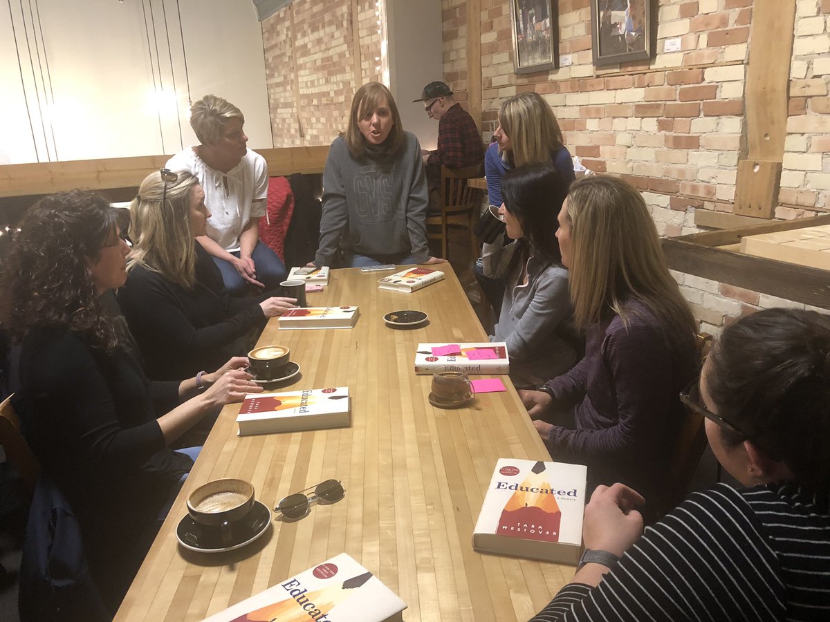 Adults growing our reading lives with our Big Read, Educated! <a href="/tarawestover/">Tara Westover</a> #readingmonth #peachplains <a href="/ghapspeach/">GHAPS-Peach Plains</a> <a href="/ghschools/">GHAPS</a>