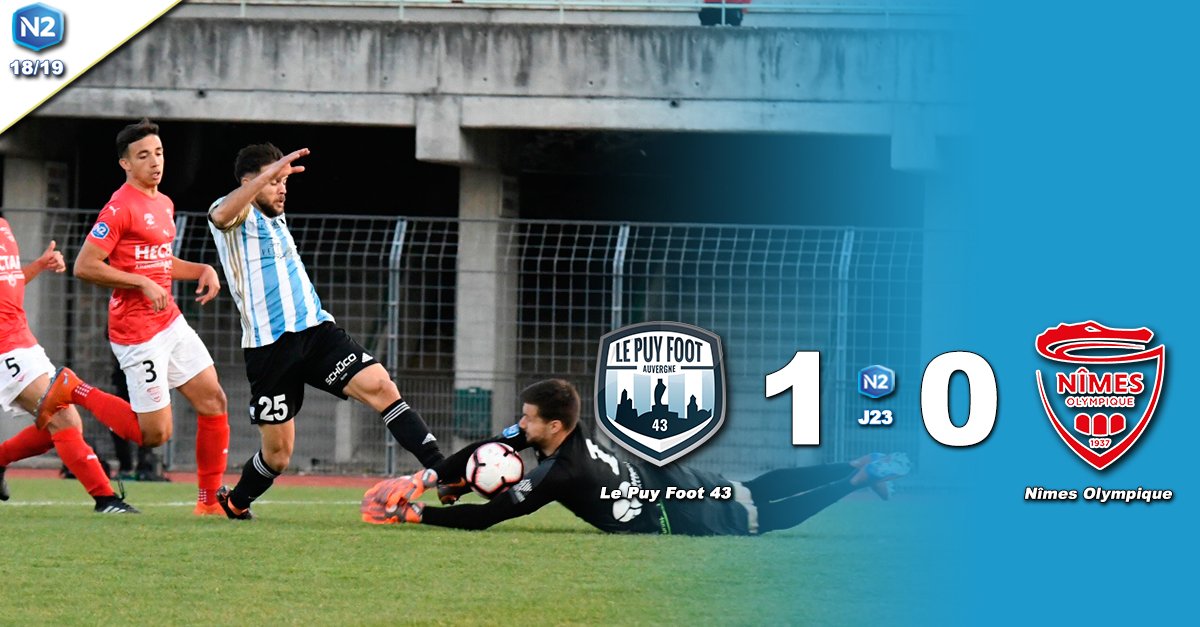 lepuyenvelayfc's tweet photo. [#National2] Il fallait rester jusqu'au bout ce vendredi ! 

Superbe victoire des ciel et blancs qui en profitent pour recoller à la tête du classement ! ↗️
#TeamLPF ⚪️🔵

Le résumé du match ⤵️
https://t.co/eTySiqlUpH https://t.co/cYPcYPAacW