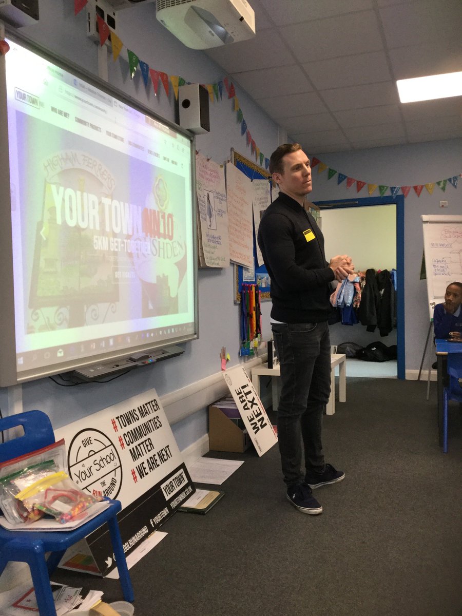 PrimaryForres's tweet photo. Our Year 5 pupils were really excited for their @yourtown visit and Mark didn't disappoint! The children enjoyed creating and designing logos for a running club and all the fun running games that they played! Most of all they loved their shiny new medals! 🏅🏃‍♀️🏃‍♂️ #community https://t.co/ncdLsOUl8o