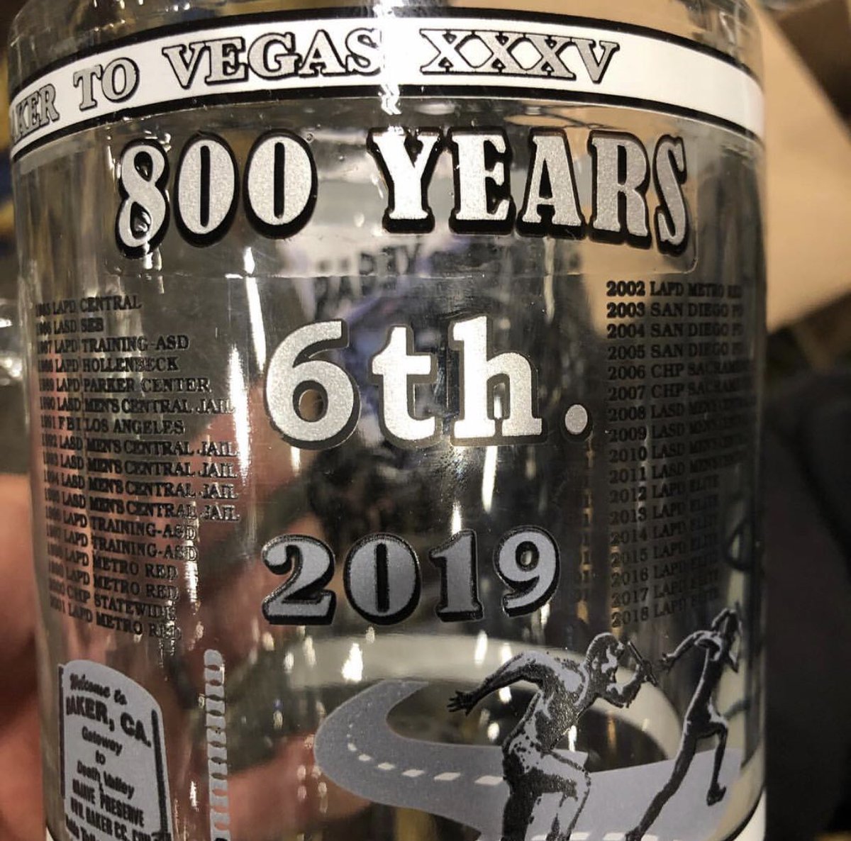 SAF_SBCSD's tweet photo. Another great B2V year for our SBSD athletes. Two of our running teams received the coveted mugs and another missed it by a very small margin. The SAF would like to say thank you to our amazing runners, sponsors and awesome support crew! #SAFPROUD https://t.co/g0QKOQIIOQ