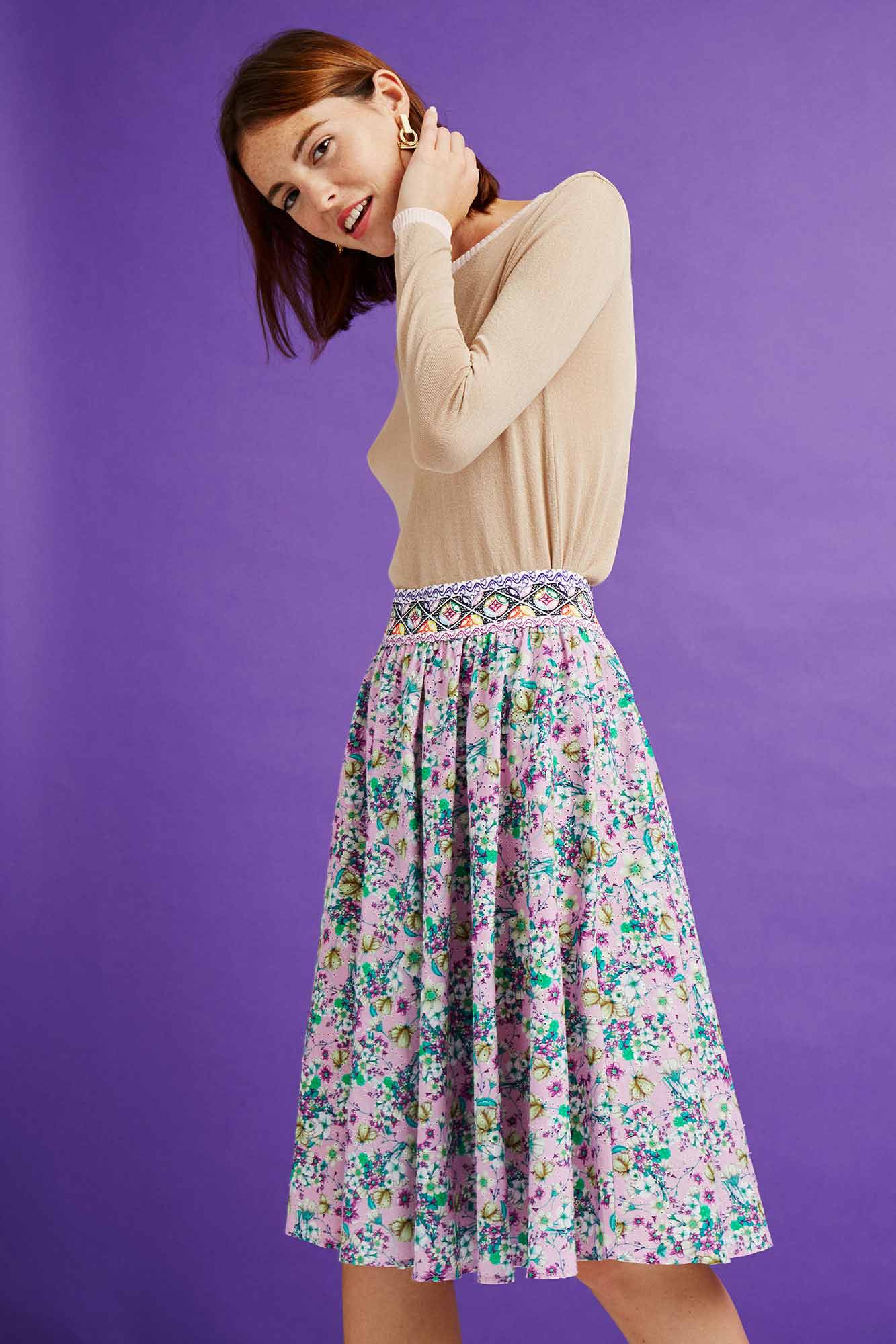 Faldas dolores promesas hot sale