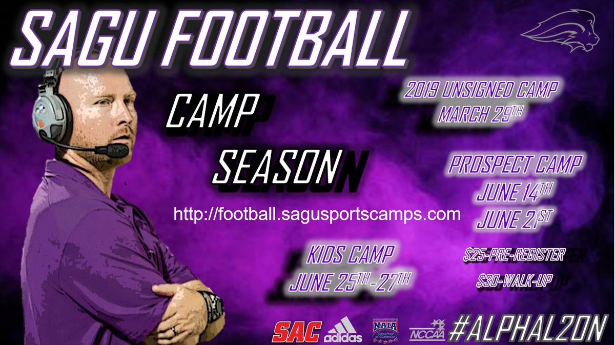football.sagusportscamps.com