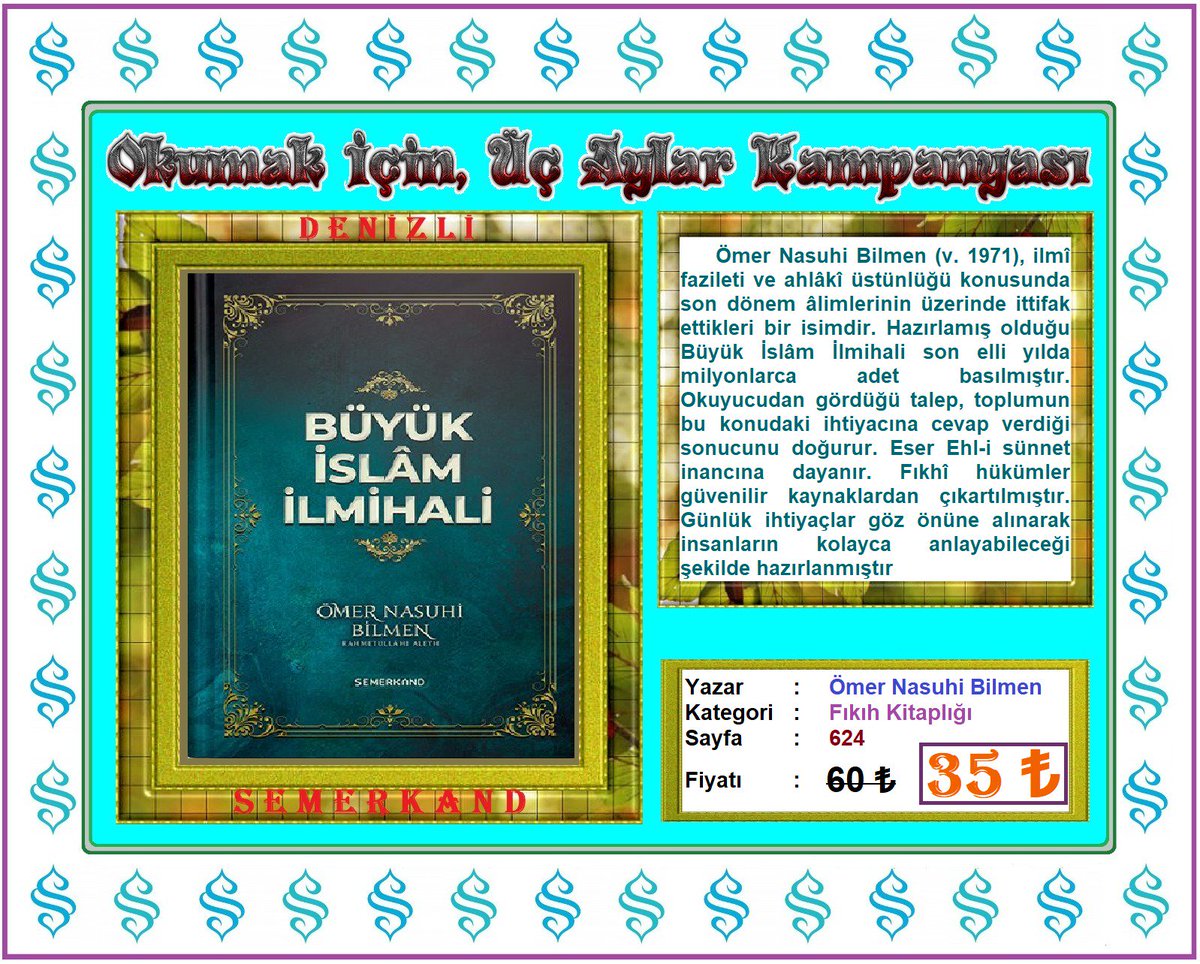 Envarul Asikin Semerkand Yayincilik Indirimli Fiyati Ile Selamkitap Com Da
