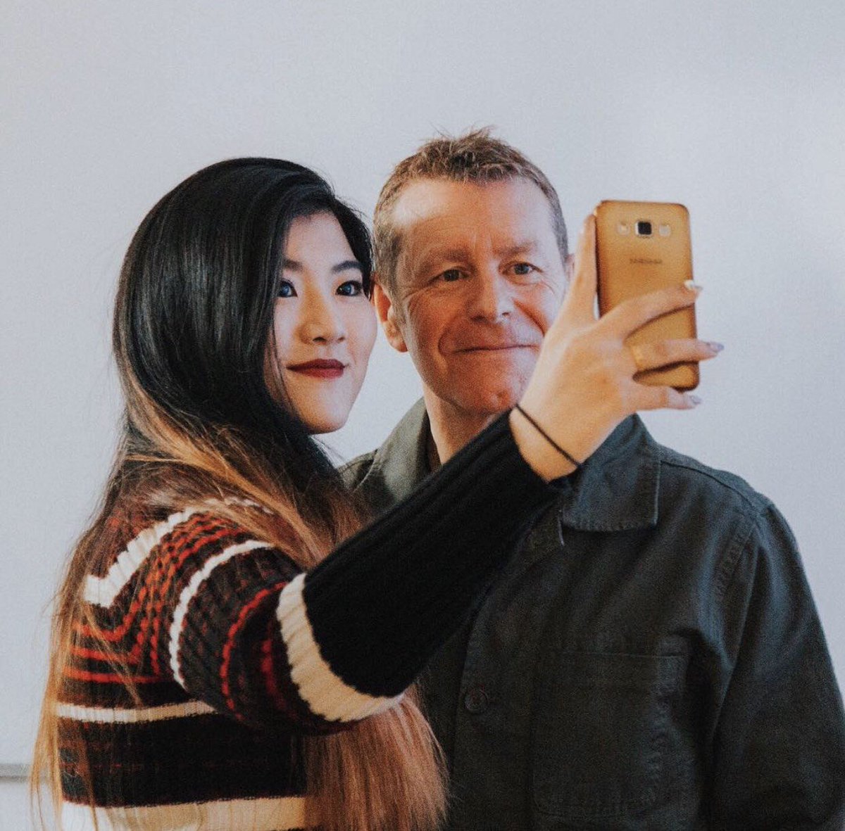Selfie goals after a workshop with the Corporate Social Responsibility Manager at Adidas!