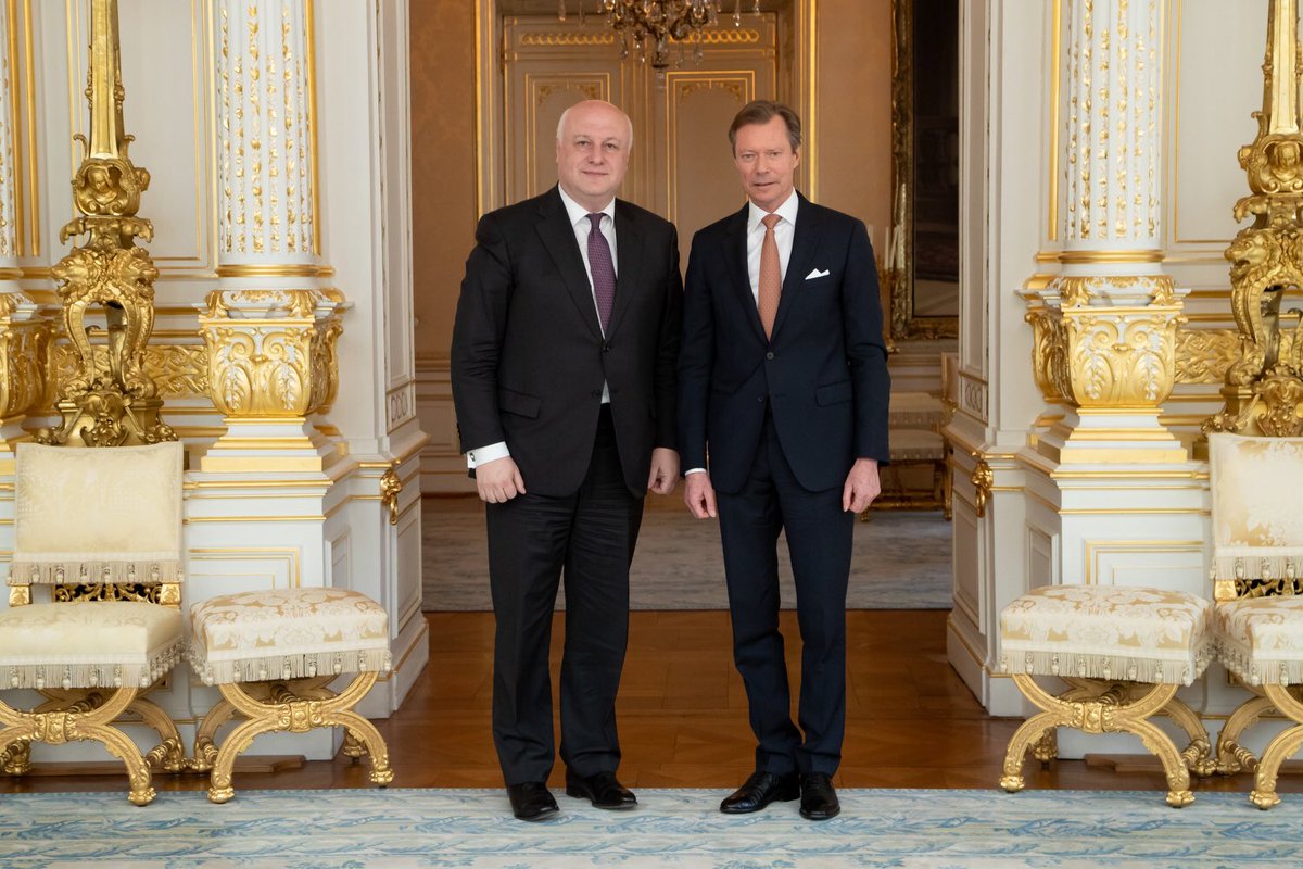 Cour Grand Ducale On Twitter S A R Le Grand Duc A Recu En Audience Au Palais Grand Ducal M George Tsereteli President De L Osce Dans Le Cadre De Sa Visite Officielle Au Grand Duche De Luxembourg C Cgd