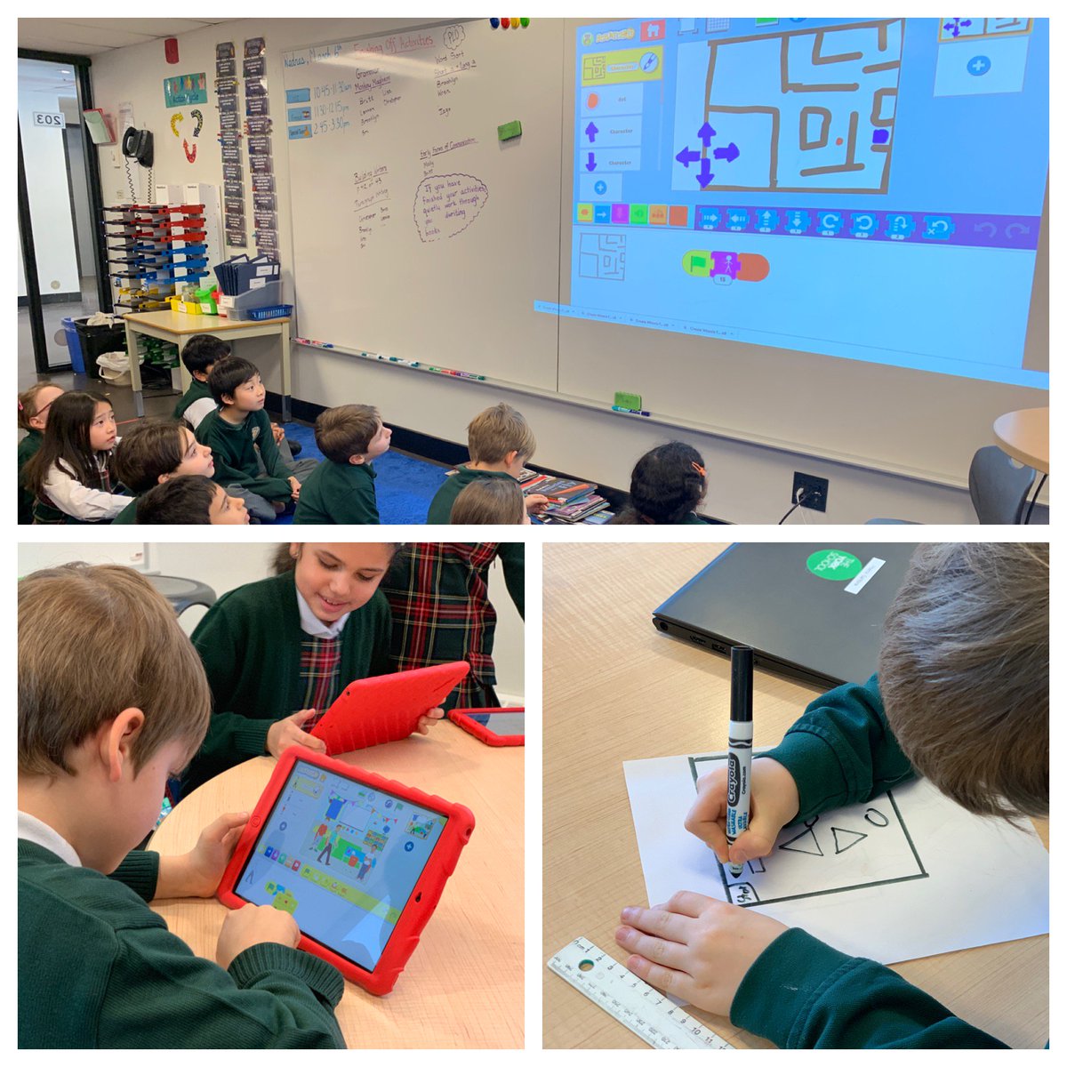 EduShaikh's tweet image. G2 Students are getting ready to create their own maze game using @ScratchJr App. @theyorkschool #yorklearns #code4all #coding #hourofcode #scratch #EdTech