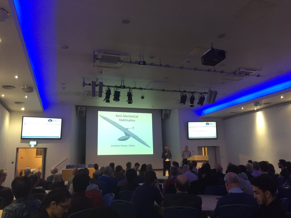 AeroSociety's tweet photo. New available podcast: Our last #HumanPoweredFlight lecture presented by Jonathan Howes FRAeS, Howes Aero-Nautics Ltd who discussed using aero-mechanical servo techniques to provide stability and control. Listen Here: https://t.co/av1bsp2fGq https://t.co/eHUQjNwC2c