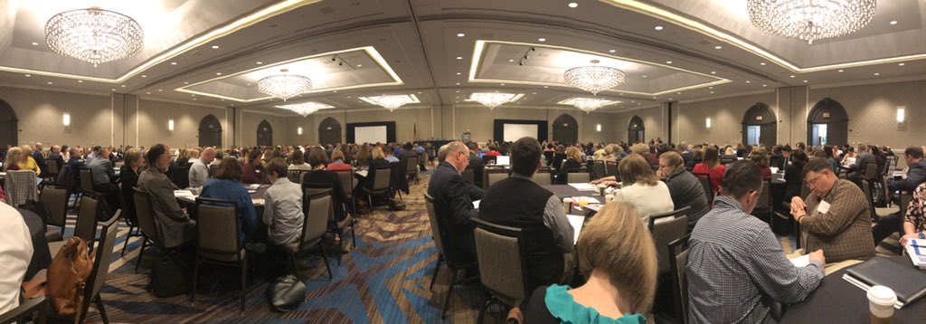 BiggerstaffIN's tweet photo. Alex Bolton, Sr. Reporter at The Hill, shares political commentary before @actecareertech Hill visits at the 2019 ACTE National Policy Seminar. #CTEWorks #BestinCTE https://t.co/SL22gjignc