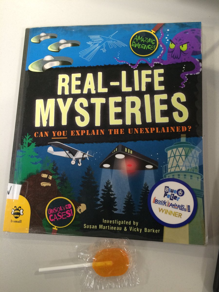tps_literacy's tweet photo. Fabulous reading today!  Another student received a thank you treat for reading this book.  This is her review:
A really interesting book with lots of serious and fun facts.  I would recommend it. https://t.co/QgKrncAbbM
