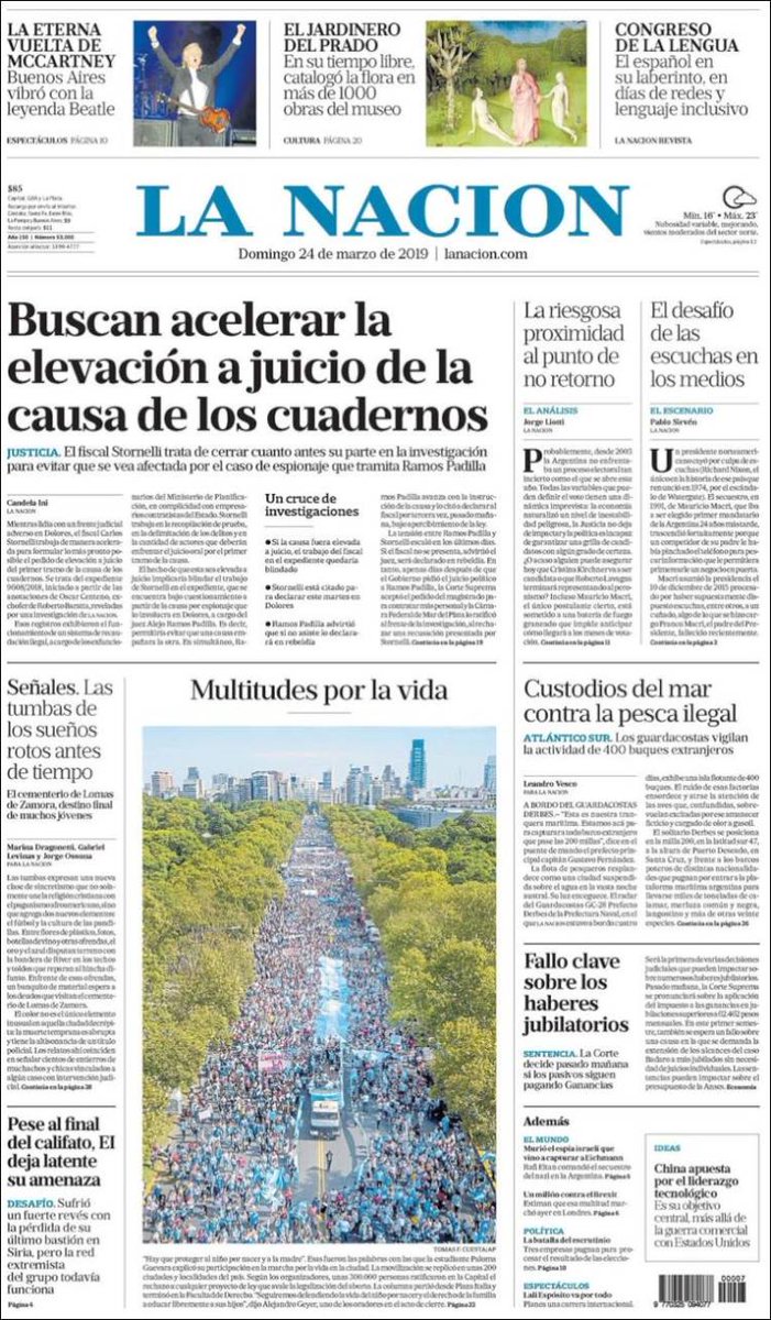 sebalacunza's tweet photo. El sábado marcharon "Multitudes por la vida". 
El domingo no marchó nadie. https://t.co/Vw1vZuEmxz