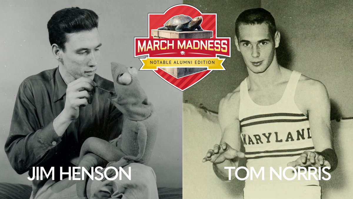 Maryland_Alumni's tweet photo. It is our first round for Alumni March Madness! Vote in the thread below who you think should win. Learn more about our notable alumni here: https://t.co/xtzfBSGuSO https://t.co/WkGPllTmqM