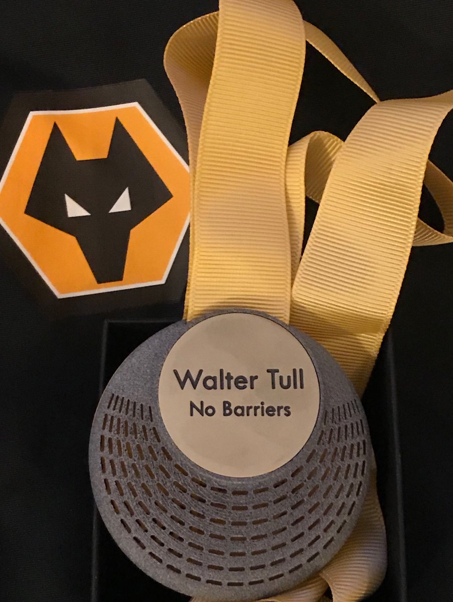 NickLoftus1's tweet photo. @Big_Ideas_Co @wolvesacademy proud recipients of the Walter Tull medal https://t.co/IEP4NtByDK