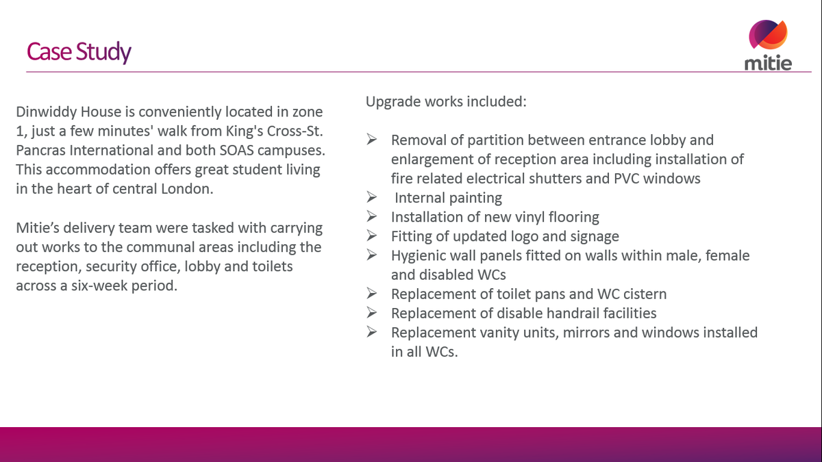 JCrosbyMPS's tweet photo. Mitie Painting Case Study  - Student Accommodation https://t.co/qUzENVbtkN