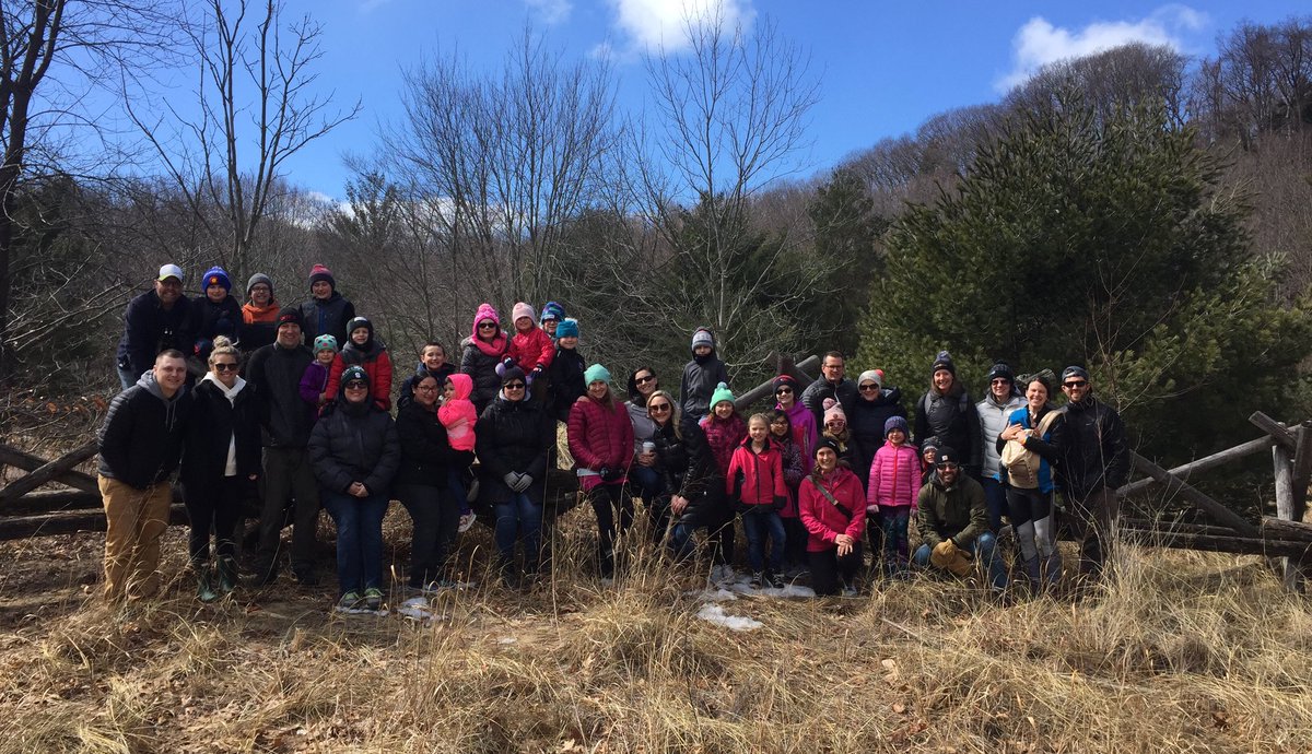 #peachfamilyfun Folks took on a Rosy Mound hike, prompted by our “Blackout” reading month book- taking time to get outside and be in community. Climb on, Team Peach! #360stairs <a href="/ghschools/">GHAPS</a> <a href="/ghapspeach/">GHAPS-Peach Plains</a>
