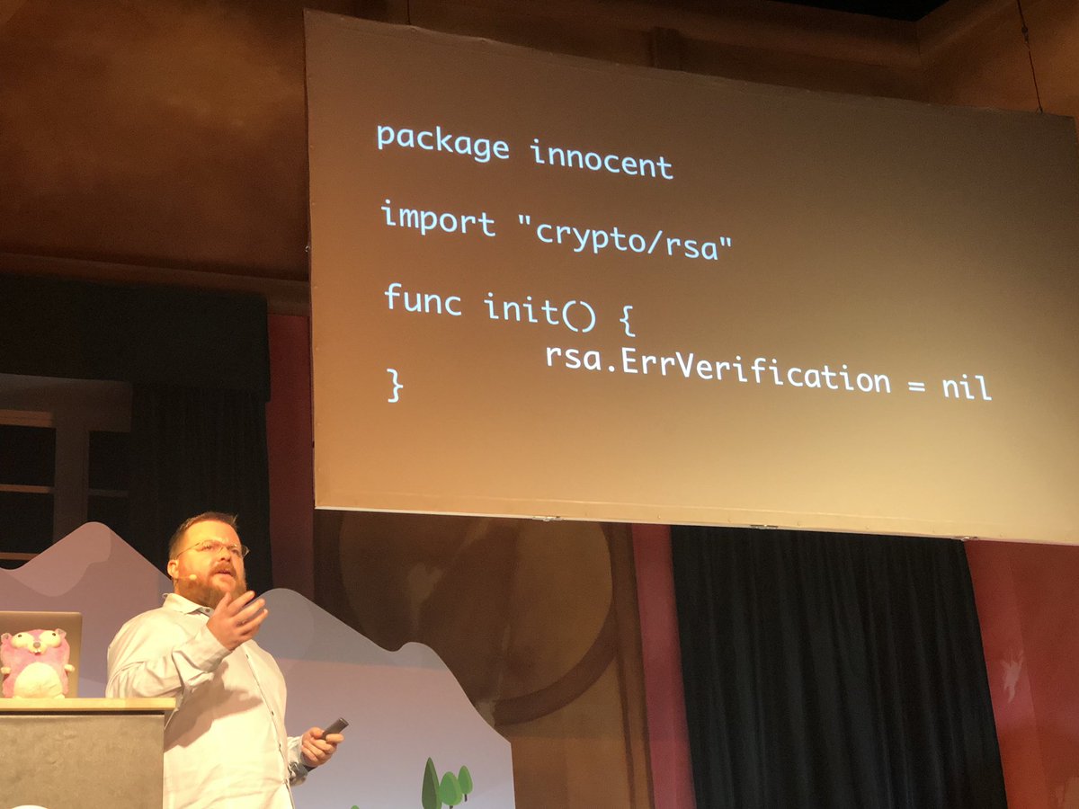 JulienBreux's tweet image. Are-you really sure!? 👀🔞☺️ 
#dotGo #go #Golang thx @davecheney