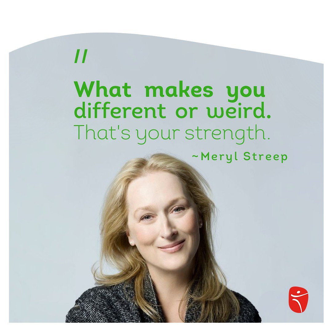 BASIPilates's tweet photo. What makes you different or weird. That's your strength.
- Meryl Streep
#motivationalmonday #basipilates #30yearsofbasi #30yearanniversary❤️
#basipilatestr #basipilatesinstructor #basipilatesitalia #entrepreneurslife #buildyourempire #positivewords #dreamlife #thinkbigger https://t.co/fReNZZWYRM