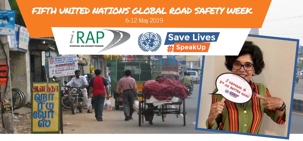 judywilliams_'s tweet photo. Want help to #SpeakUp and #DemandLeadership for #3StarorBetter road infrastructure to #saveslives? See how with the  @iRAPSavingLives @UNGRSW Partner Kit https://t.co/RNLHzPzqwI #UNGRSW https://t.co/QyBFWMPnJJ