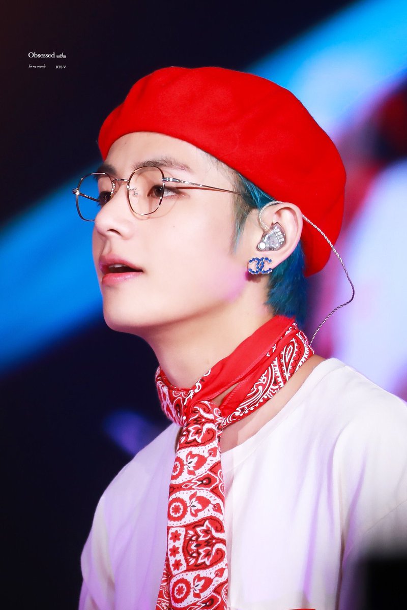 This Complements The Glasses Really Fit Taehyung I