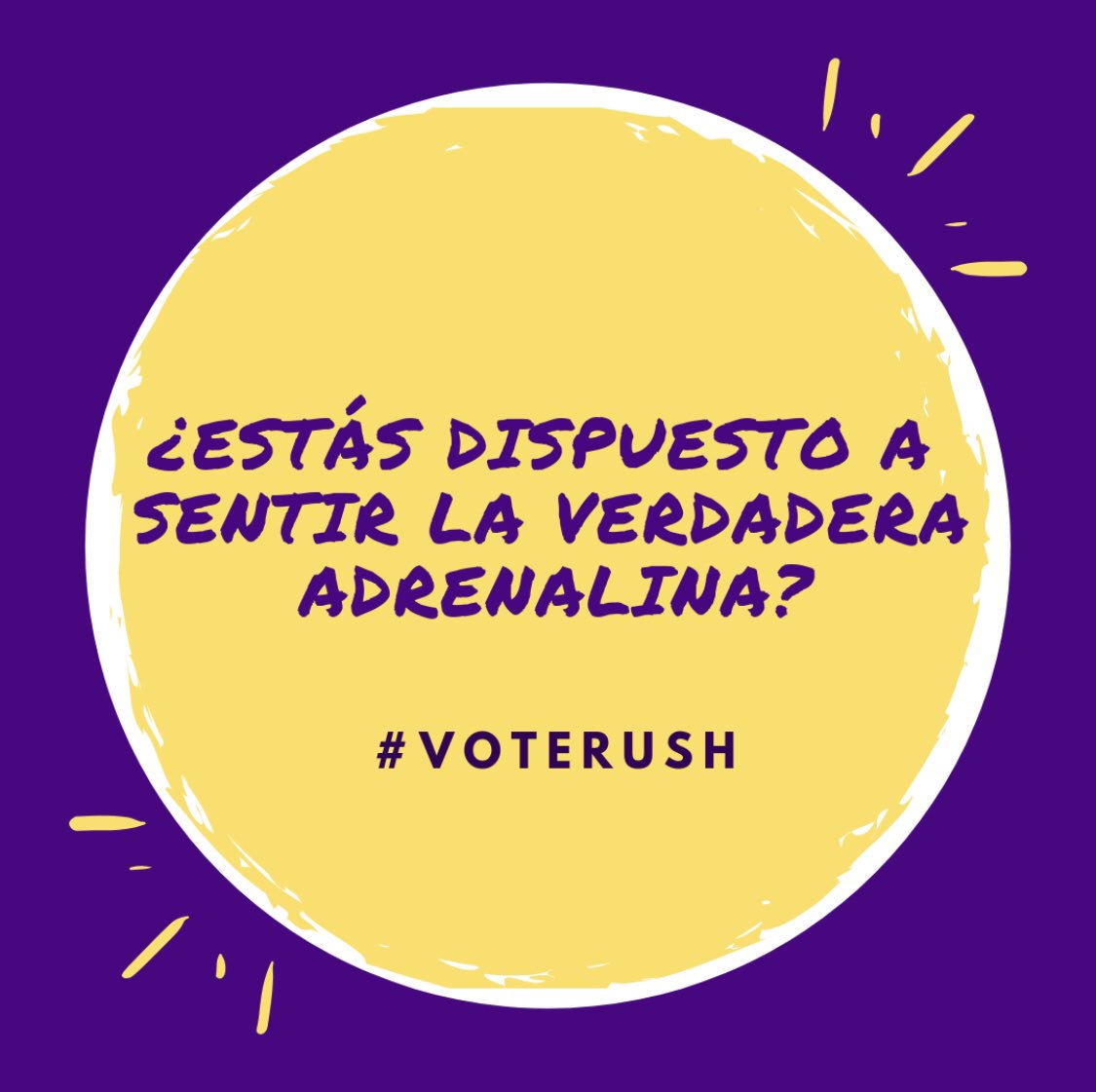 TheRushMCP's tweet photo. Nosotros estamos dispuestos. ¿Y tú? 🔥 #BeTheAdrenalineRush https://t.co/vsUCymN0QU