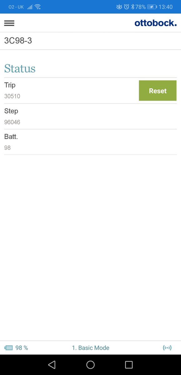 Hopalonglloydy's tweet image. @ottobockuk only 3954 steps to go #100000Steps #ClegExperience 6 months  of using the #CLeg4