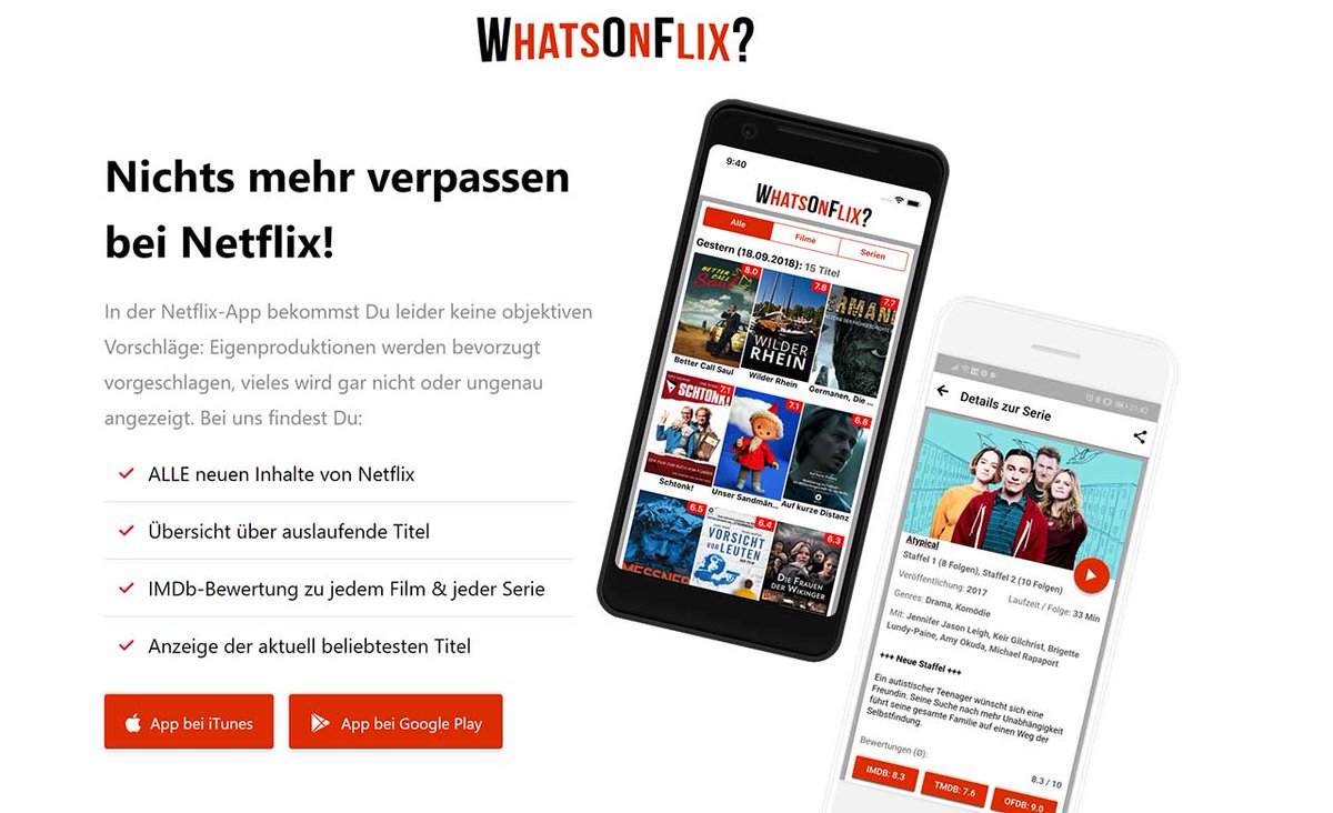 sAWE.tv-Beiträge ab jetzt in der WhatsOnFlix?-App von <a href="/svzi/">Sven Ziegler</a> - Redaktionelles rund um <a href="/NetflixDE/">netflixde</a>: serieslyawesome.tv/sawe-tv-beitra…