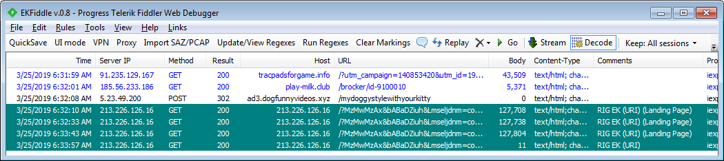 tkanalyst's tweet photo. #HookAds -> #RIGEK -> #Paradise #Ransomware https://t.co/Vpp6QkRke4