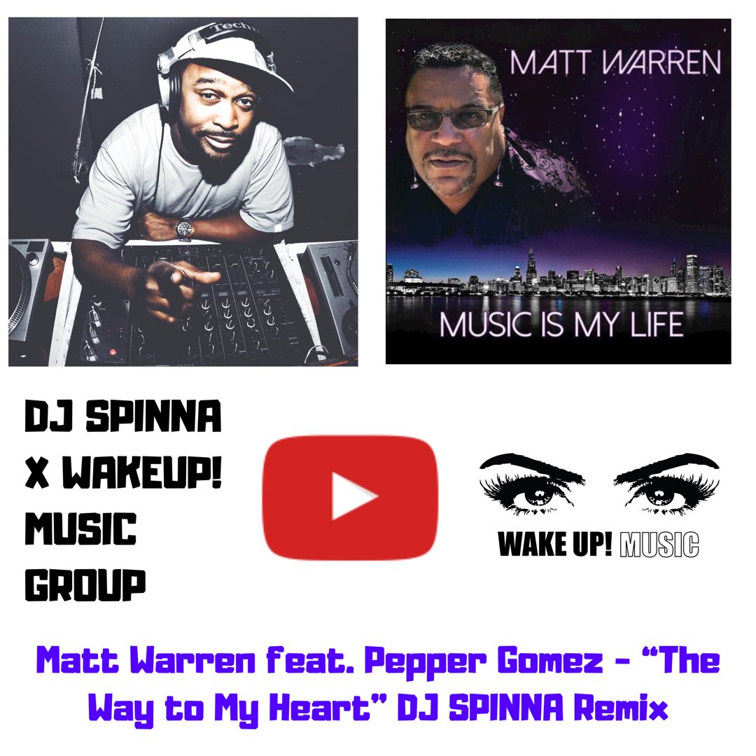 WakeUpMusicGrp's tweet photo. Thanks to @marcusmixx our first @djspinna #Remix clip of “The Way to my Heart” by @MattWarrenWUM featuring #PepperGomez is now live! You can check it out on our @youtube channel below! 💜✌🏽💜

https://t.co/hcrEMjcbiR https://t.co/rOTCC2lexw