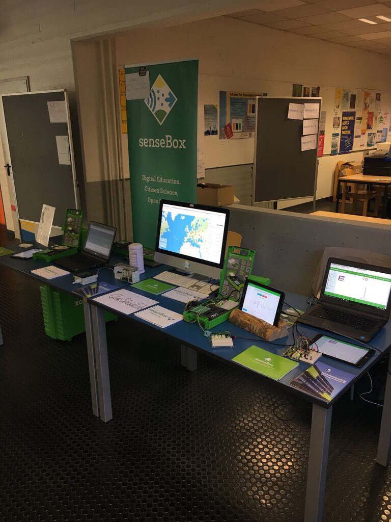 senseBox (@sensebox_de) on Twitter photo Heute sind wir mit der #senseBox beim #itnrw19 <a href="/informatikradar/">Gesellschaft für Informatik e.V.</a> <a href="/GI_IBN/">GIFG InformatischeBN</a> <a href="/BildungslandNRW/">Bildungsland.NRW</a> in #Münster. Gleich startet unser #Workshop „#IoT und Physical Computing im #MINT-Kontext. #Umweltphänomene mit selbst programmierten IoT-Messstationen“. Wir freuen uns auf Euch! Heute sind wir mit der #senseBox beim #itnrw19 <a href="/informatikradar/">Gesellschaft für Informatik e.V.</a> <a href="/GI_IBN/">GIFG InformatischeBN</a> <a href="/BildungslandNRW/">Bildungsland.NRW</a> in #Münster. Gleich startet unser #Workshop „#IoT und Physical Computing im #MINT-Kontext. #Umweltphänomene mit selbst programmierten IoT-Messstationen“. Wir freuen uns auf Euch!