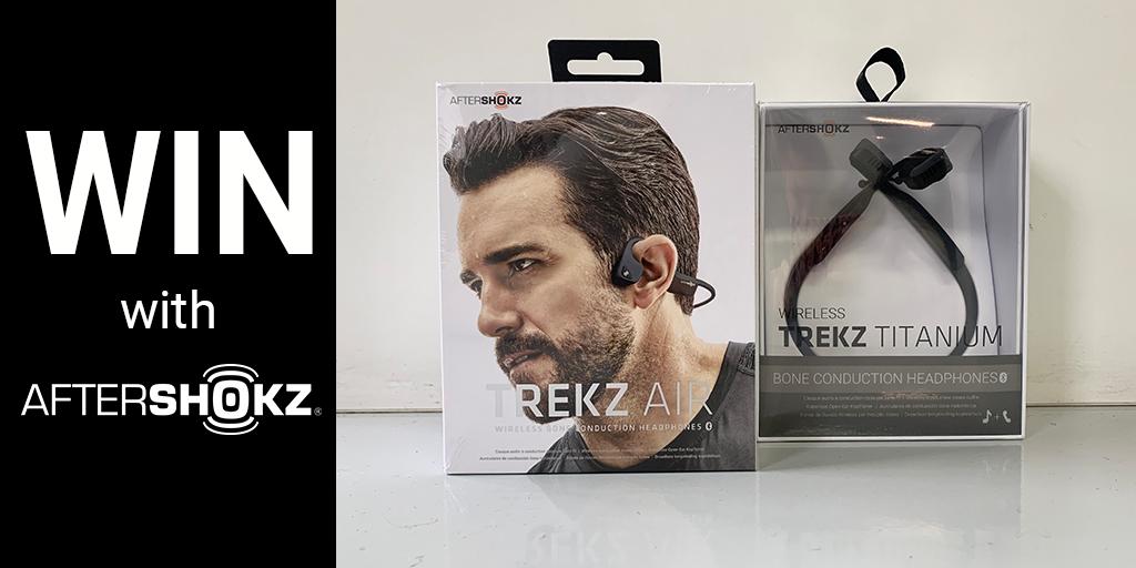 UKRunChat's tweet image. RT this &amp;amp; follow @AfterShokzUK to be in the Sunday 31st March 9pm draw to win
Trekz Air for you &amp;amp; Trekz Titanium for a #running friend. Tag the person in you will give the Titanium to! #ukrunchat #uktrichat #ukcyclechat