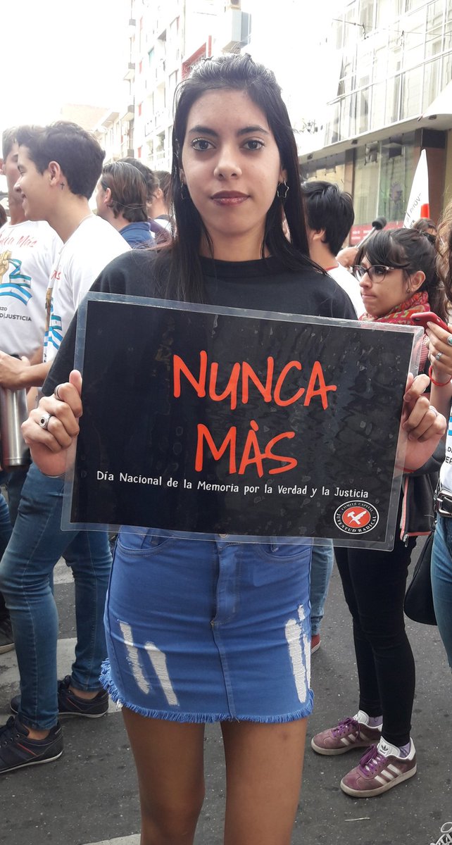 Ayer Marchamos un año mas y decir #NUNCAMAS #24M