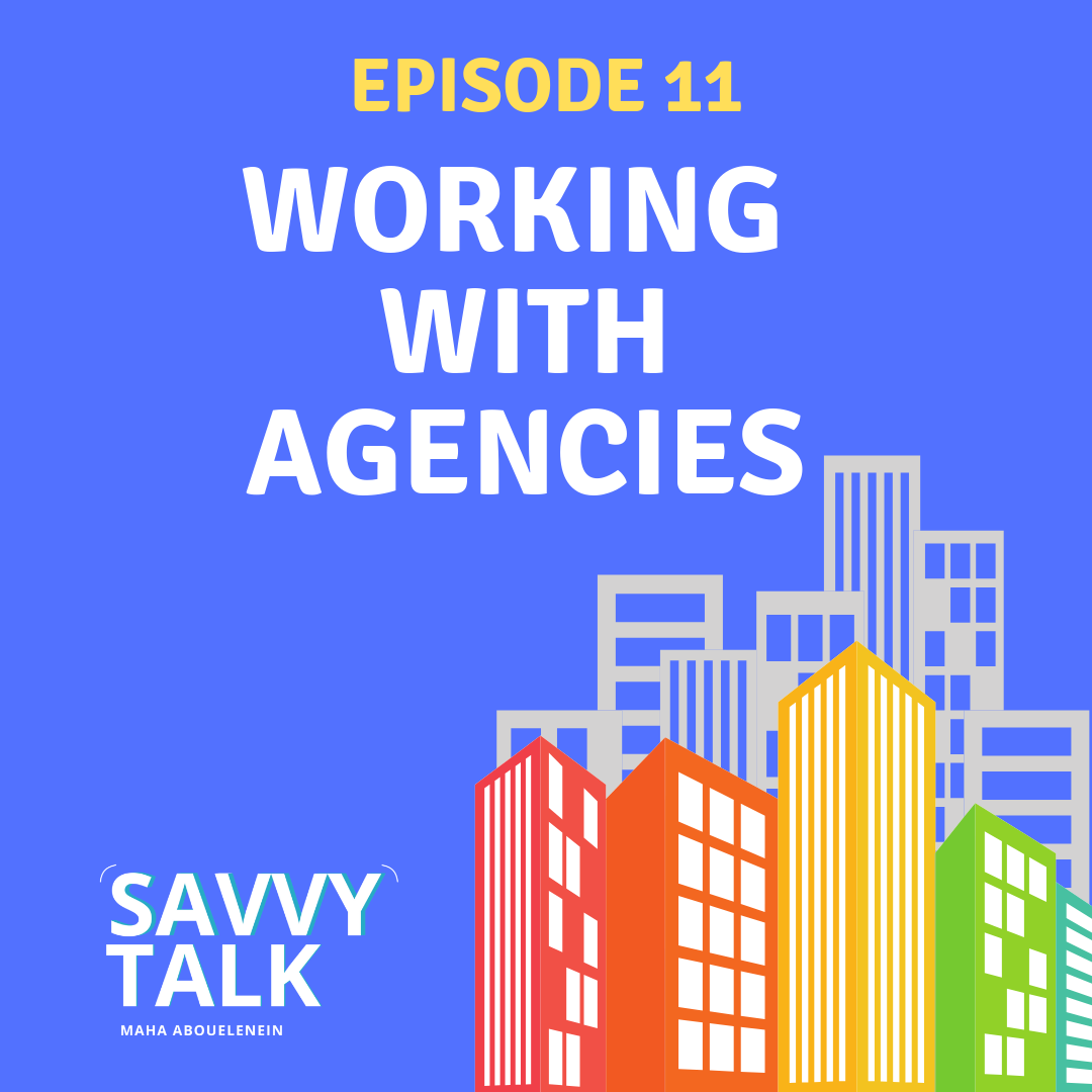 Episode 11 of #SavvyTalk is now live. 

This week, Maha discusses agencies - how to work with them, how they can benefit your brand, and how to create an effective partnership. 

Tune in now! digitalandsavvy.com/episode11/