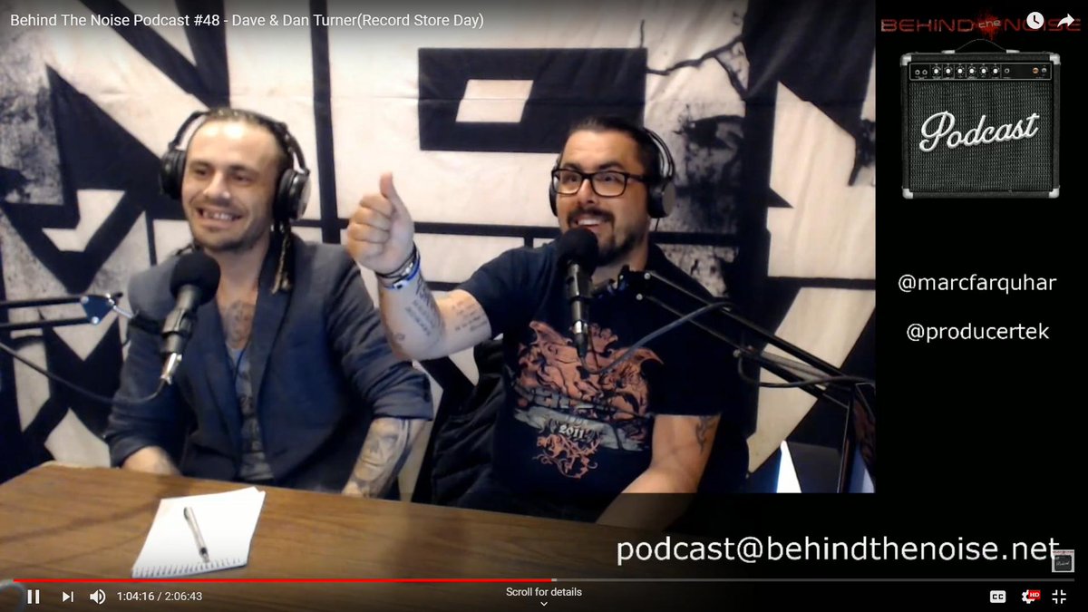 marcfarquhar's tweet photo. The video of ep #48 is now available on YouTube - https://t.co/XwdKNUQbof

Besides all the Chris Jericho and Fozzy stuff, the stories in this episode include some really old school methods and principles so rarely seen today that they almost always work! These guys have excelled! https://t.co/FdRrBDfObu