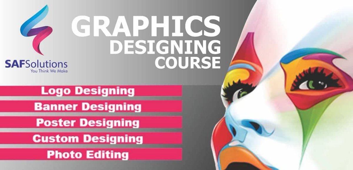 SAFSolution's tweet image. @SAFSolution  Through visual examples,  will teach 
you fundamental principles of graphic design:typography, composition, 
working with color and shape 
foundational skills
Contact us for details
#graphicdesigning #logodesigning #SAFSolutions #multan #pakistan