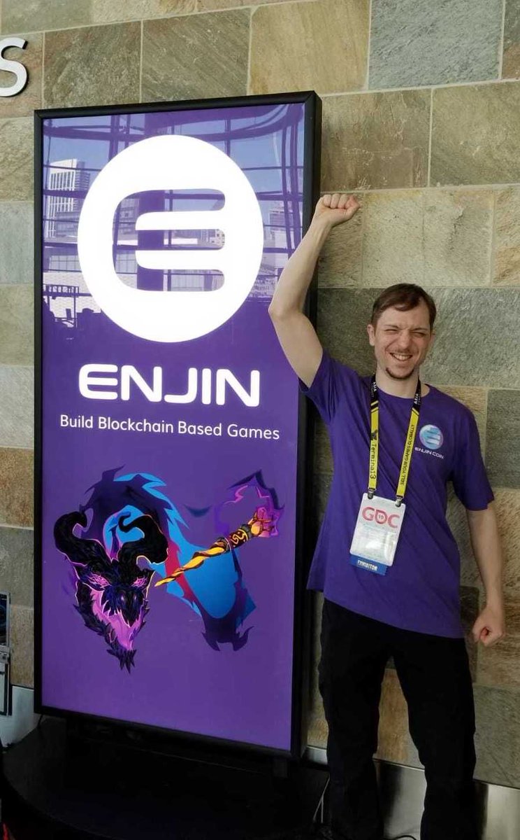 Caption this.

We'll award some of our favorites with an Enjin MFT!

#GDC19 #BlockchainGames #Enjin $ENJ