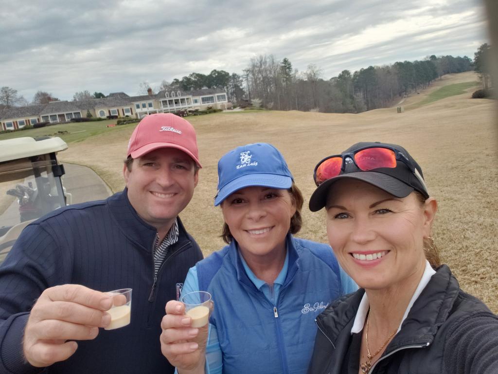 FearTheSkirt's tweet photo. Hey @DylanSam4 can you say Eagle? Team effort! #golf #omegatrophy https://t.co/lD4x1yfwvw